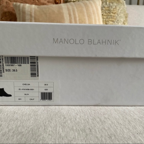 Manolo Blahnik Chelsa Boot- Black - Picture 12 of 14